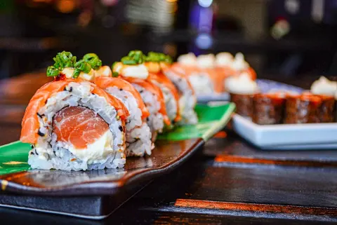 Late-night sushi